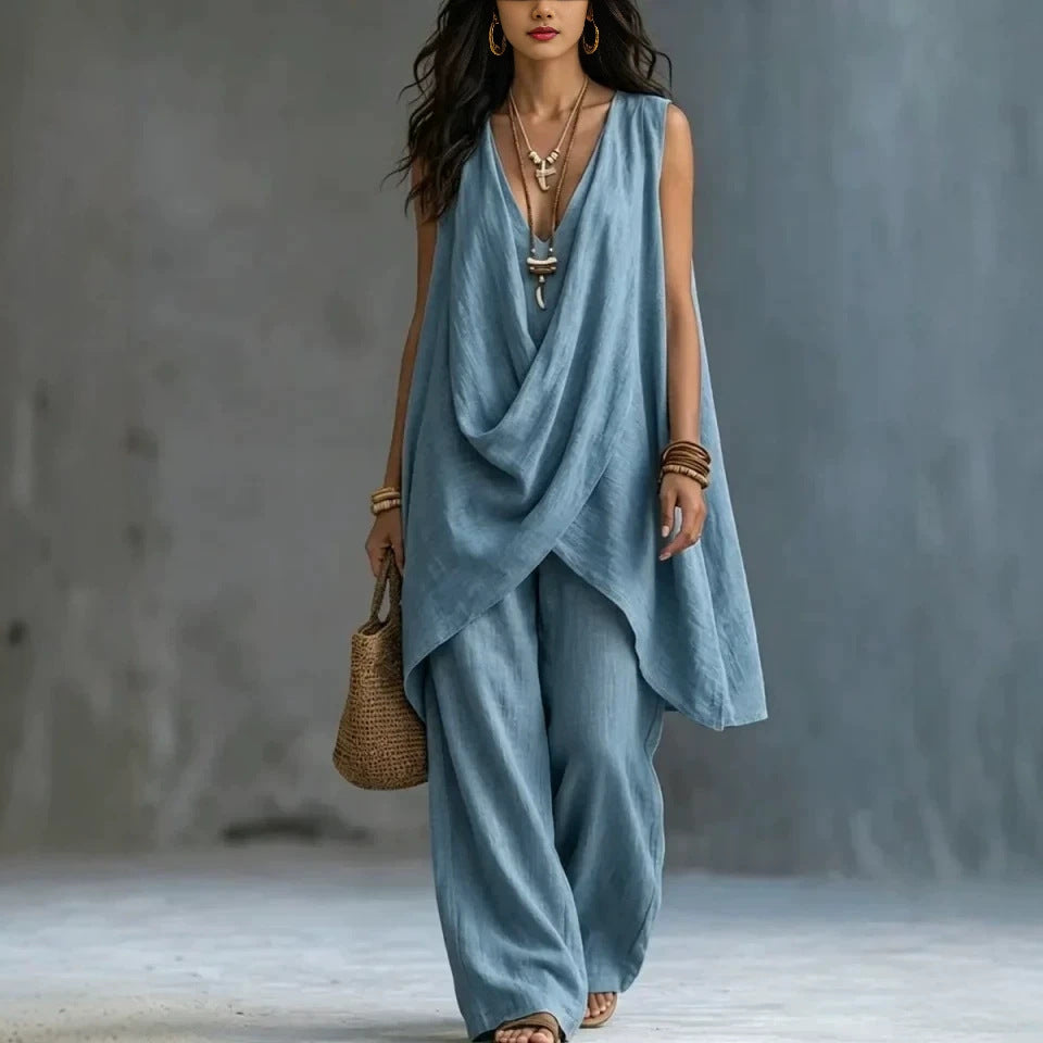 HAVEN Linen Resort Co-ord Set