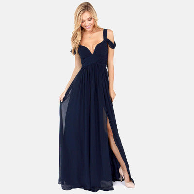ATHENA Pleated Maxi Dress