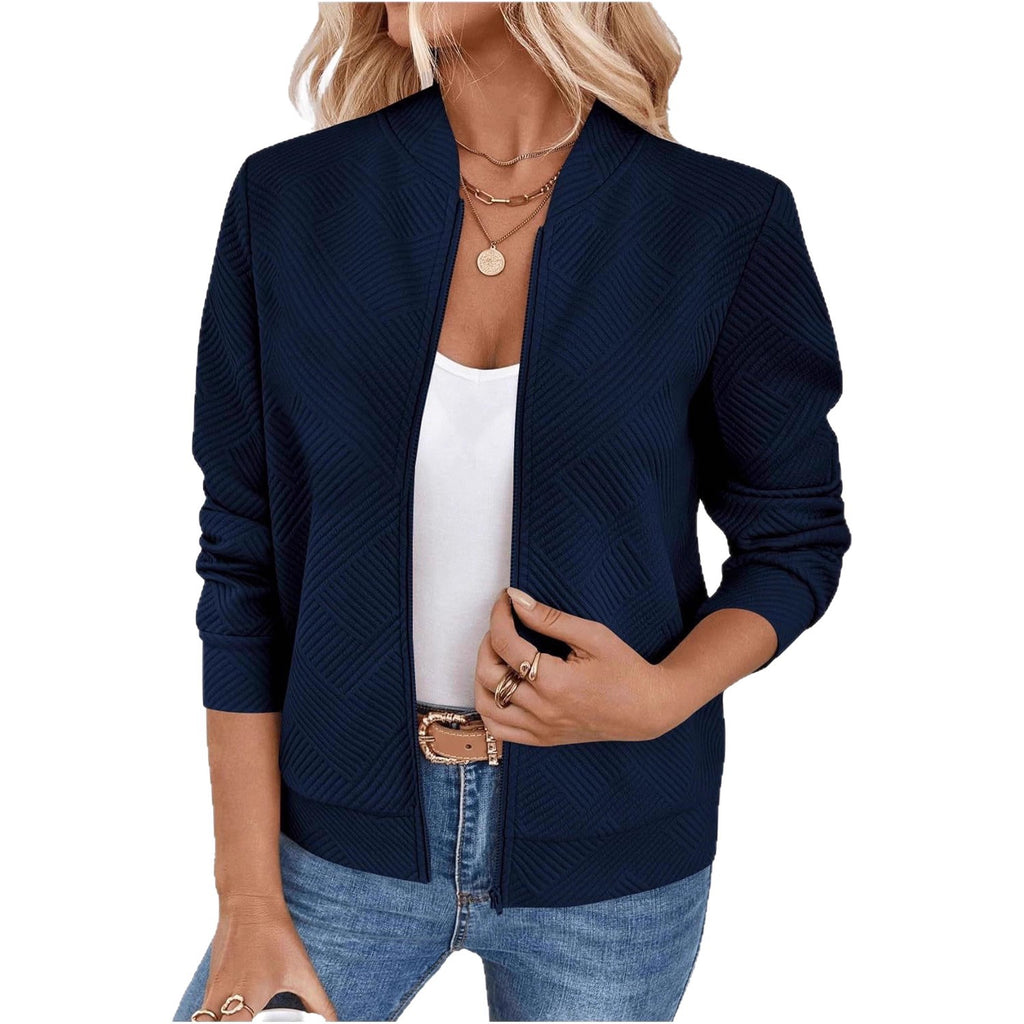 URBAN Textured Bomber Jacket