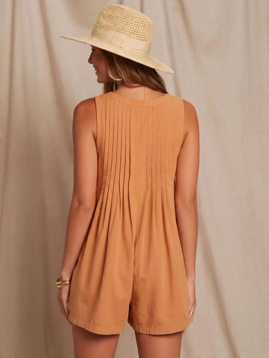 EASE Lace-Up Loose Jumpsuit