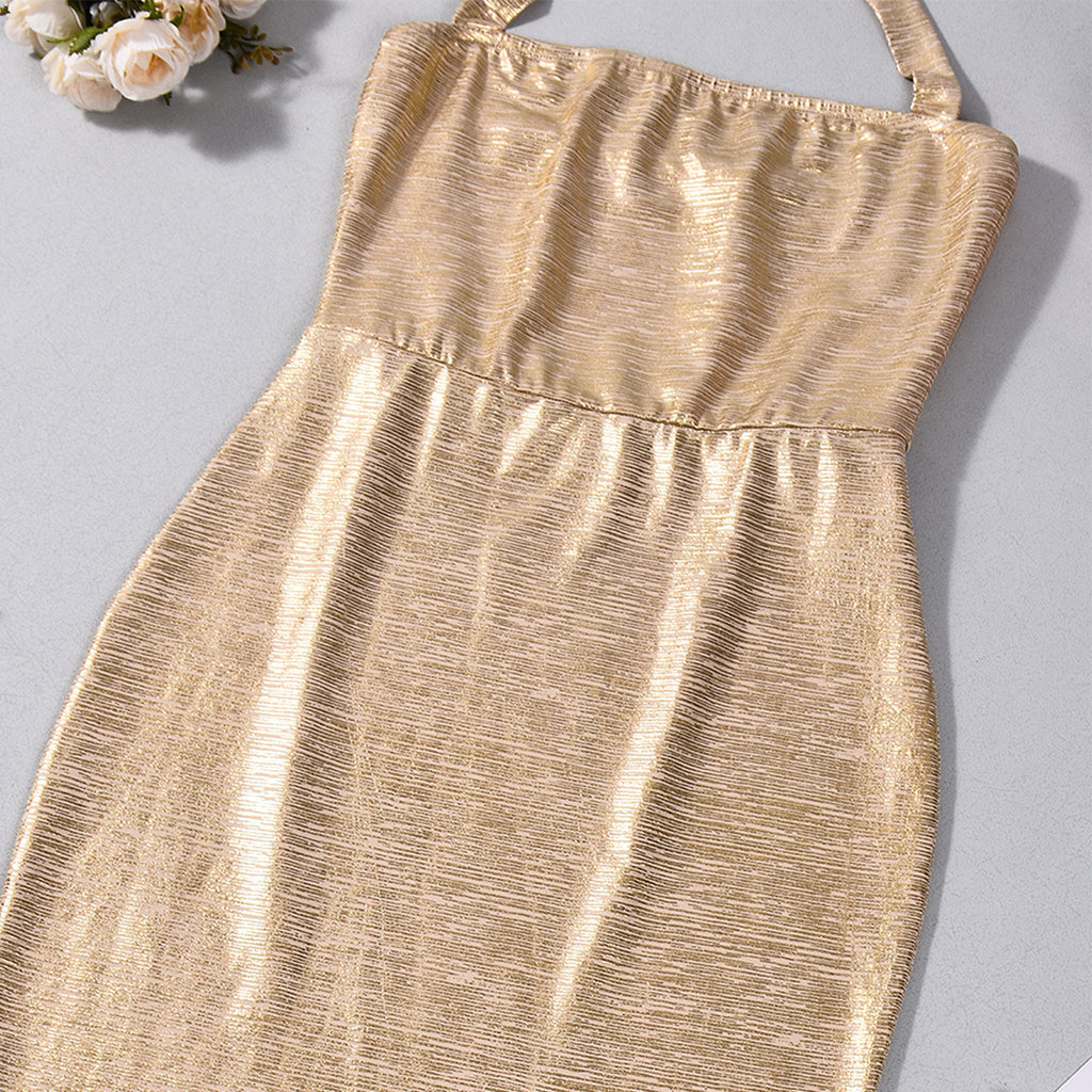 GLOW Patchwork Sleeveless Dress