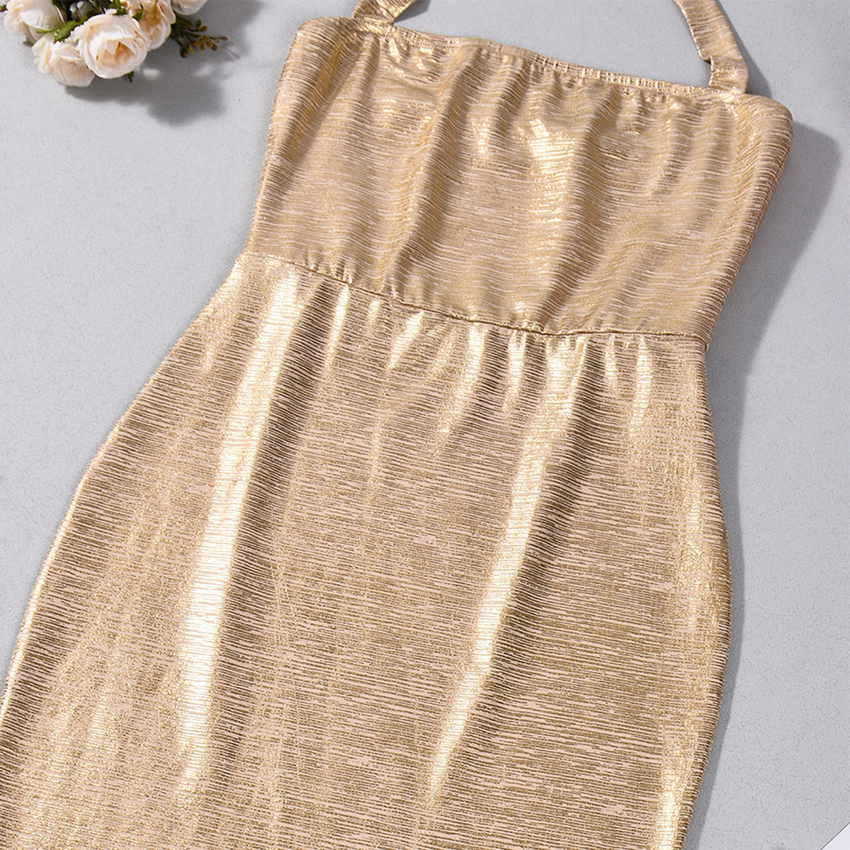 GLOW Patchwork Sleeveless Dress