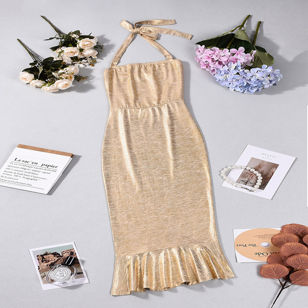 GLOW Patchwork Sleeveless Dress