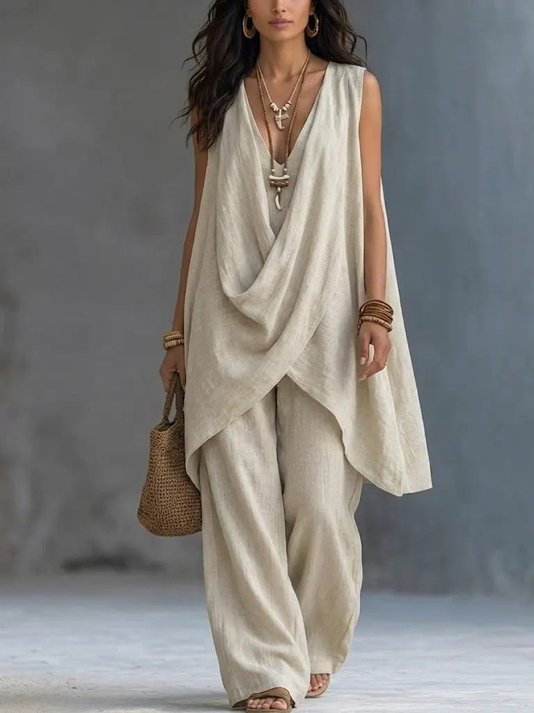 HAVEN Linen Resort Co-ord Set