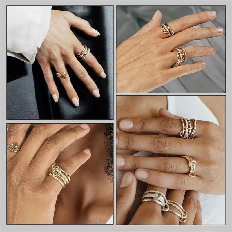 Luna Stack Ring