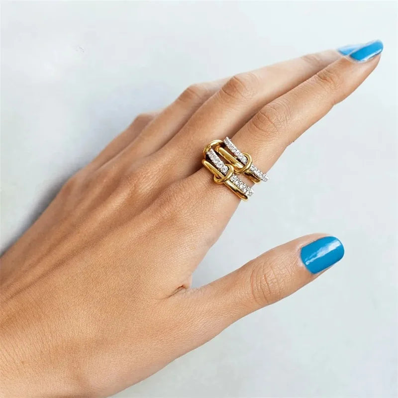 Luna Stack Ring
