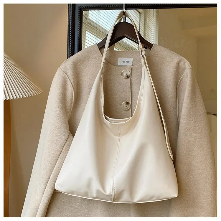 VINTAGE Structured Shoulder Tote