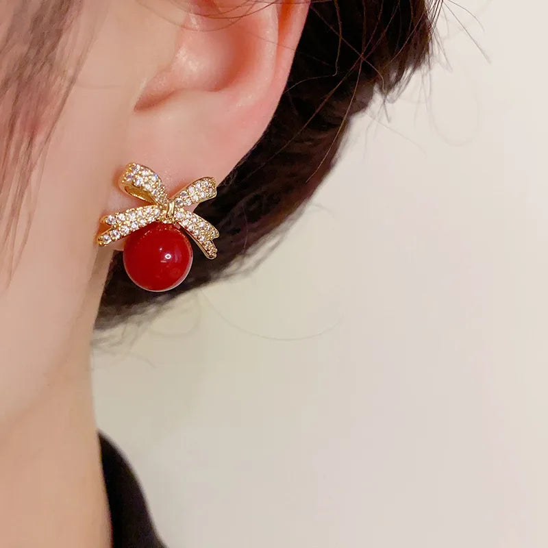 Luxe Pearl Spark Earrings