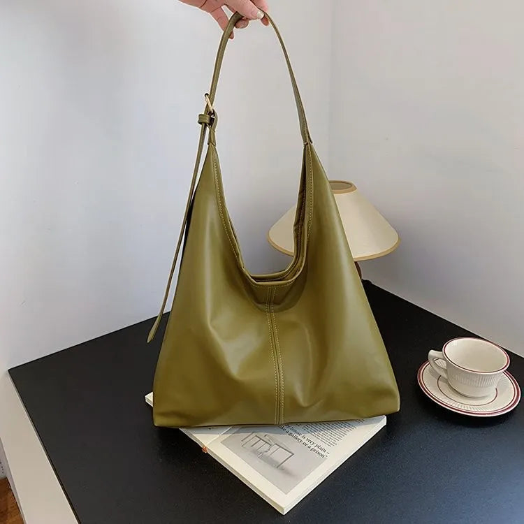 VINTAGE Structured Shoulder Tote