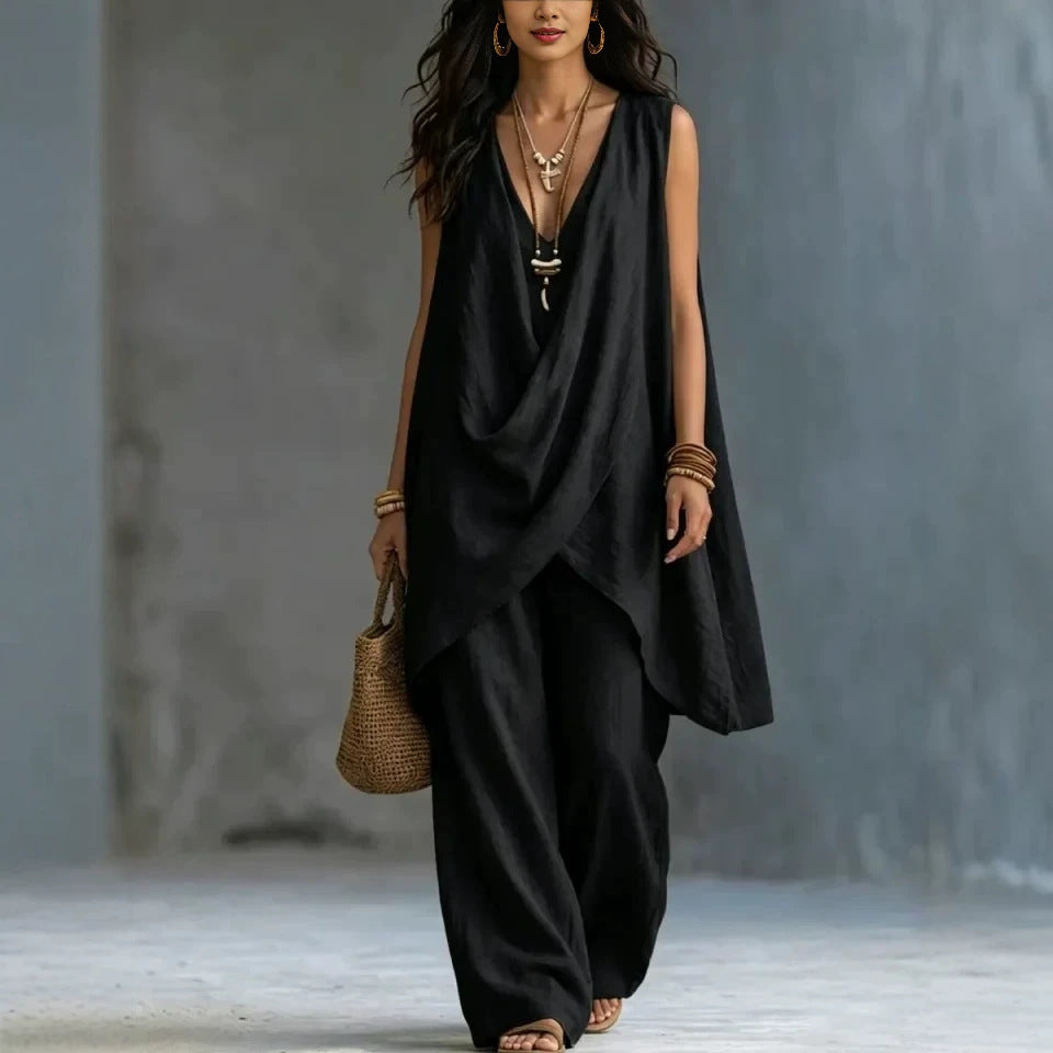 HAVEN Linen Resort Co-ord Set