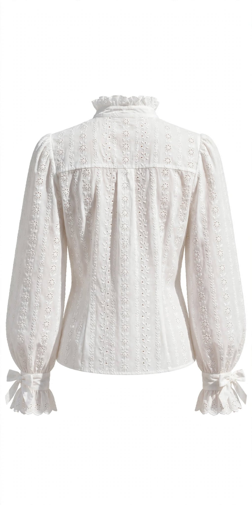 Blouse Blanche Brodée Oversize - XL à 3XL - Style Parisienne Grande Taille