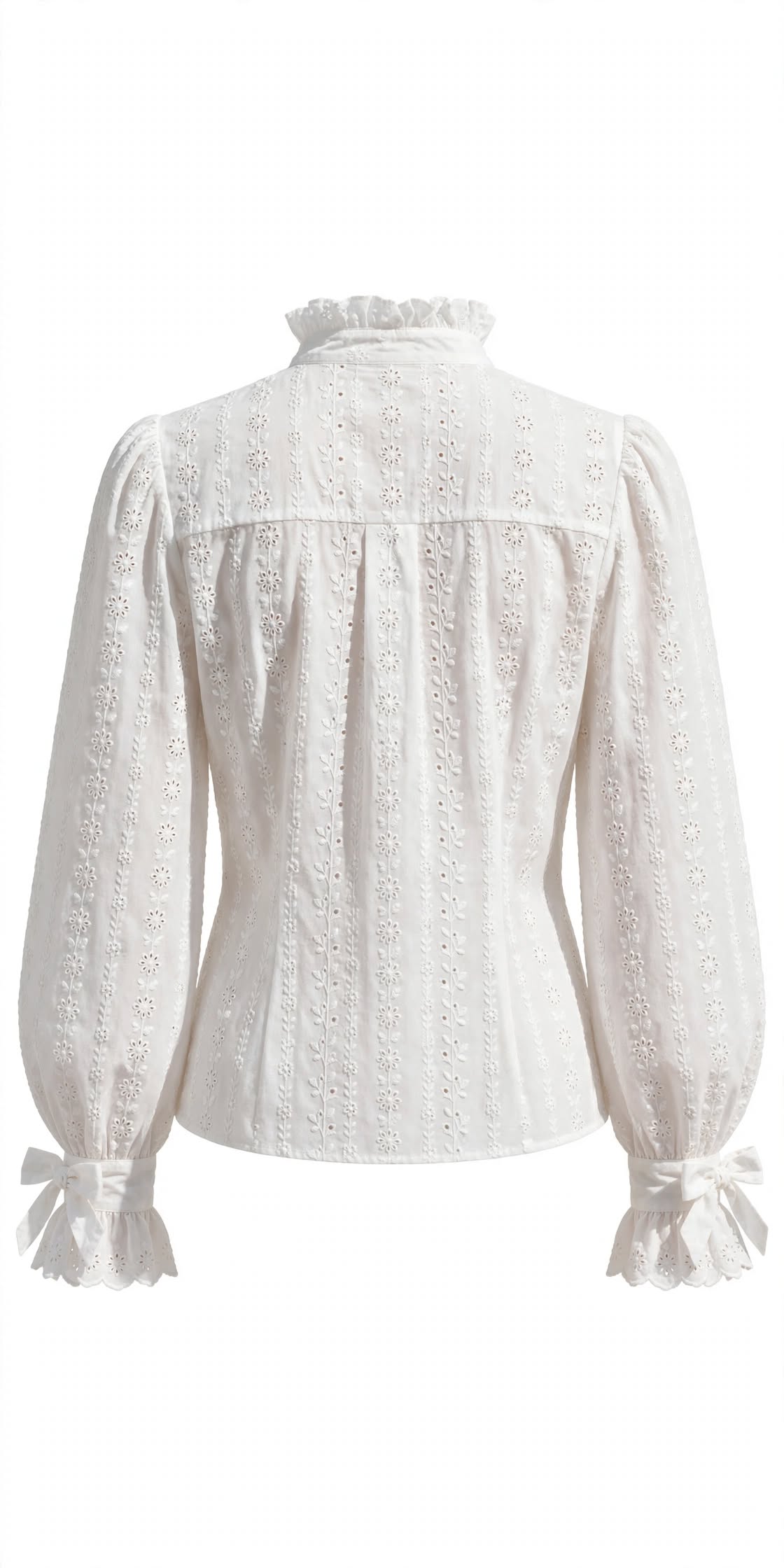 Blouse Blanche Brodée Oversize - XL à 3XL - Style Parisienne Grande Taille